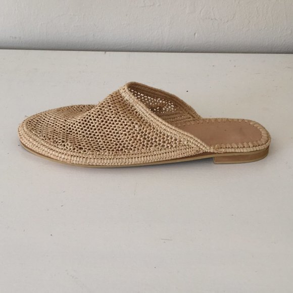 Handmade Raffia Slippers - Picture 7 of 8